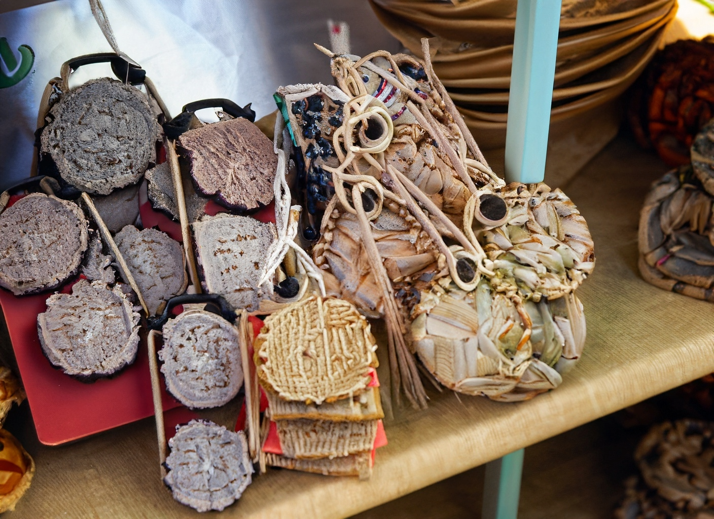 バリ島のハンドメイドの品々